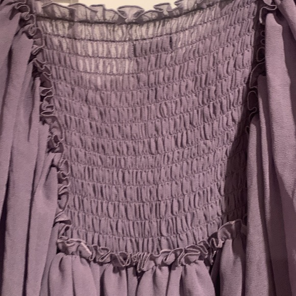 Beautiful Vintage Victoria’s Secret Moda International Purple Sheer Top - Picture 4 of 4